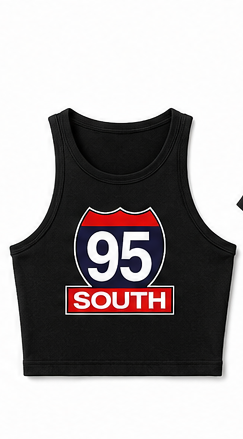 Original 95 South Crop Top