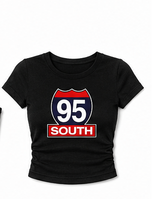 Original 95 South Cropped Tee